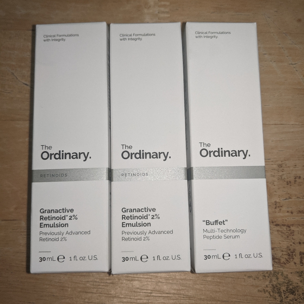 The Ordinary bundle - Granactive Ret 2% and Buffet